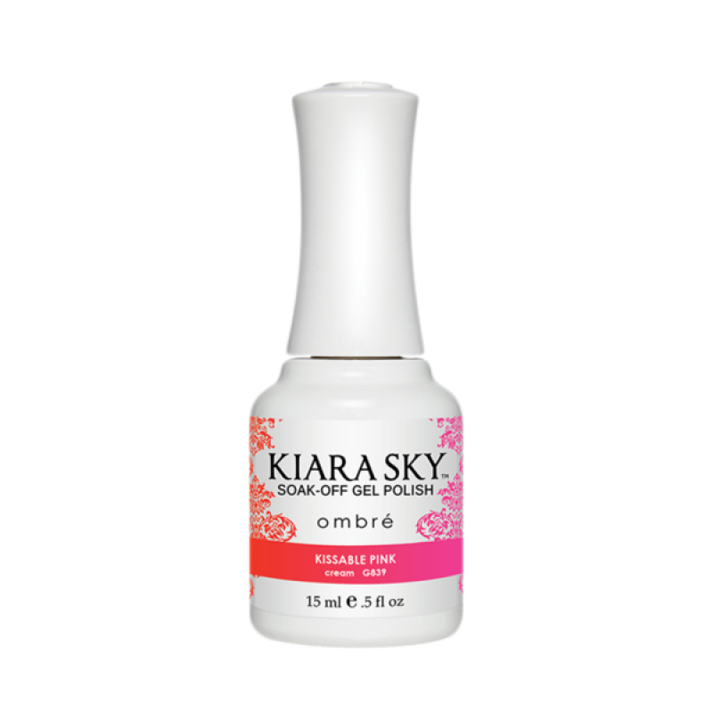 KIARA SKY – GEL POLISH (OMBRE) - G839 KISSABLE PINK